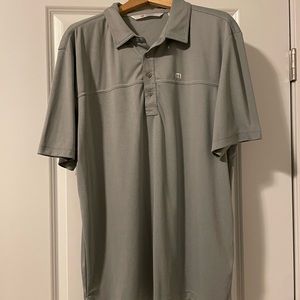Travis Mathew Golf Polo XL Gray